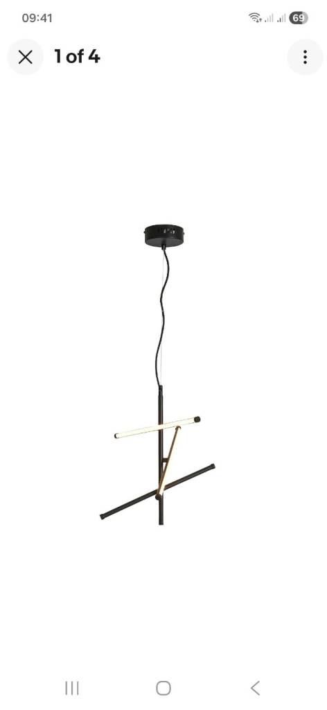 Homebase phoenix celining lights set of 2 