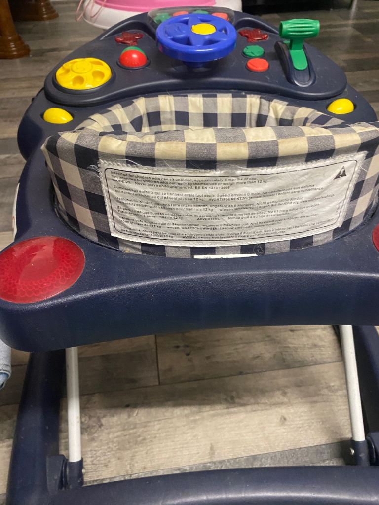 Graco Baby Walker – Good Condition, Blue and Pink | in Waterloo, London ...