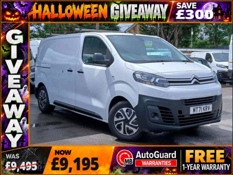 2021 Citroen Dispatch 1.5 BlueHDi 1000 Enterprise Pro M Panel Van 6dr Diesel Manual FWD 2 Euro 6 ...