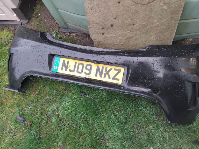 Vauxhall corsa vxr rear bumper 