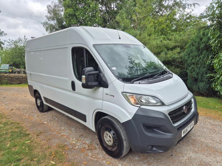 2017 Fiat Ducato DUCATO 2.0 Multijet High Roof Van 115 MWB WORKSHOP / CAMPER VAN NON AD BLUE PANE...