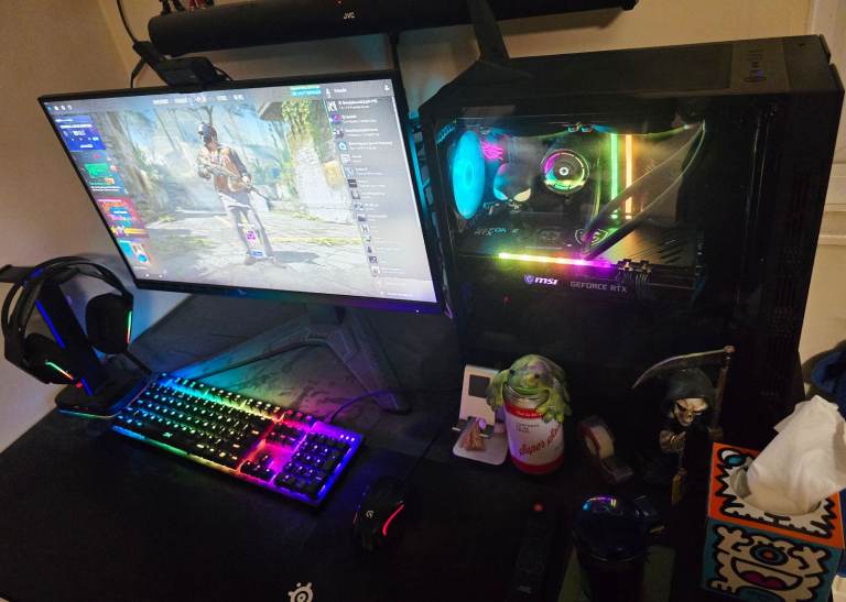 🎮 Gaming PC — Ryzen 5 3600X + RTX 3070 | 16GB RAM | 1TB SSD + 2TB HDD | Windows 11