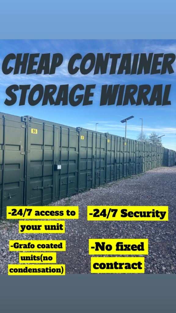 SELF STORAGE CONTAINERS WIRRAL