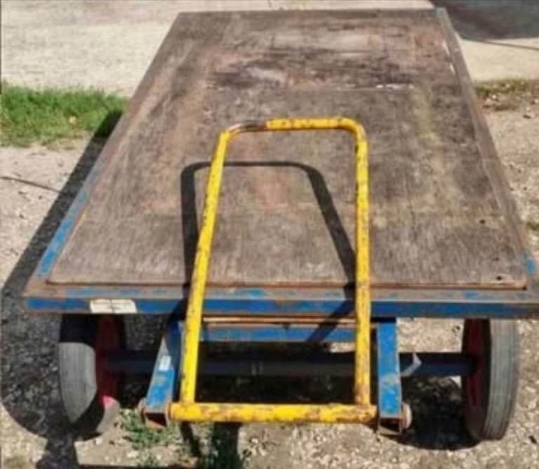 Turntable Trolley with solid  tyres
