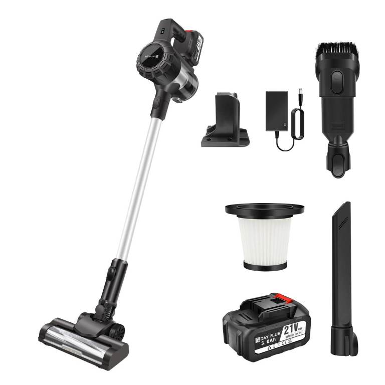 3 in 1 Cordless Vacuum Cleaner – 65 Minute Run Time