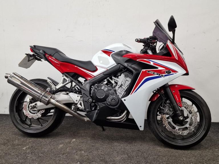 HONDA CBR650F ** DELKEVIC EXHAUST - TAIL TIDY - MOT JUNE 2027 **