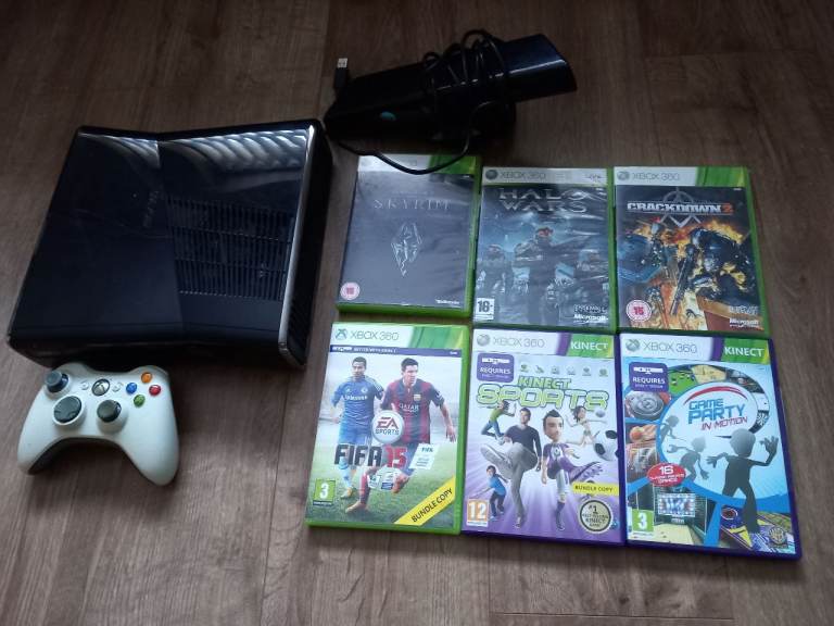 Xbox 360 console bundle with games (sorry no delivery 