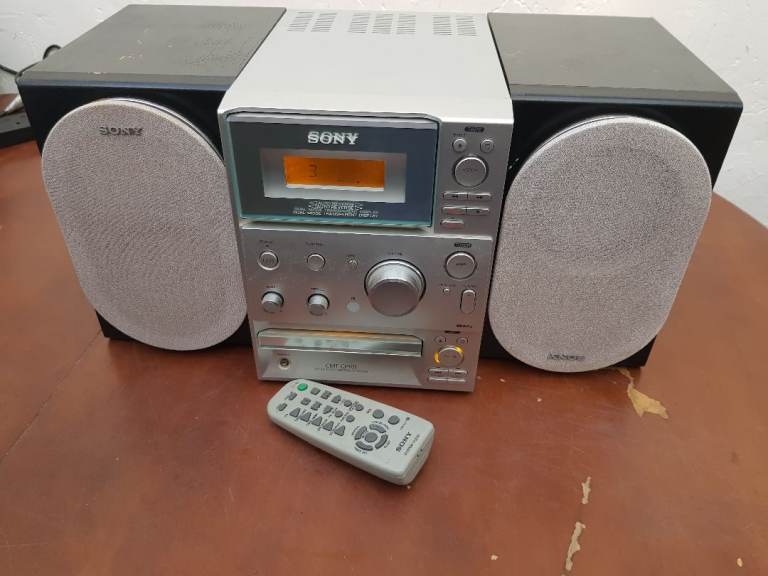 sony HCD-CP101 HIFI stereo tape recorder cd player radio 75w