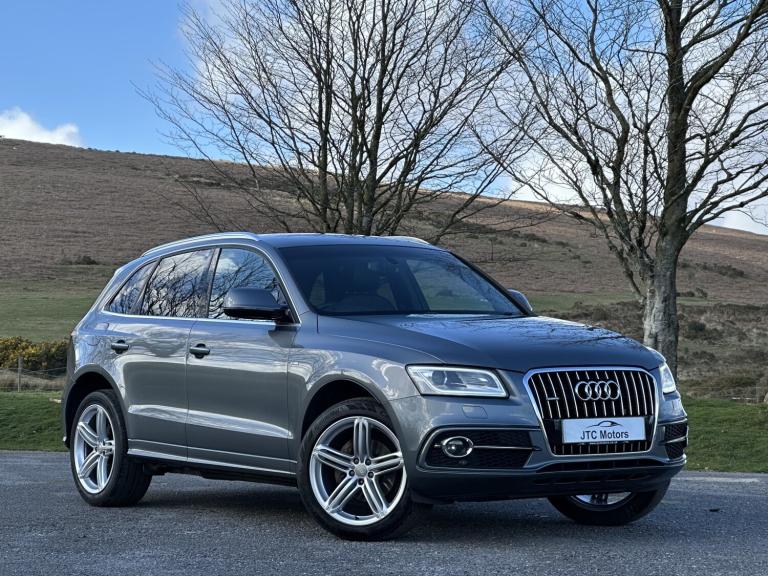 AUDI Q5 2.0 TDI [150] Quattro S Line Plus 5dr Man, diesel, grey + lovely spec
