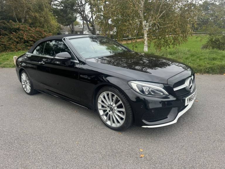 2017 Mercedes-Benz C Class 2.1 C250d AMG Line (Premium Plus) Cabriolet 2dr Diesel G-Tronic+ Euro ...