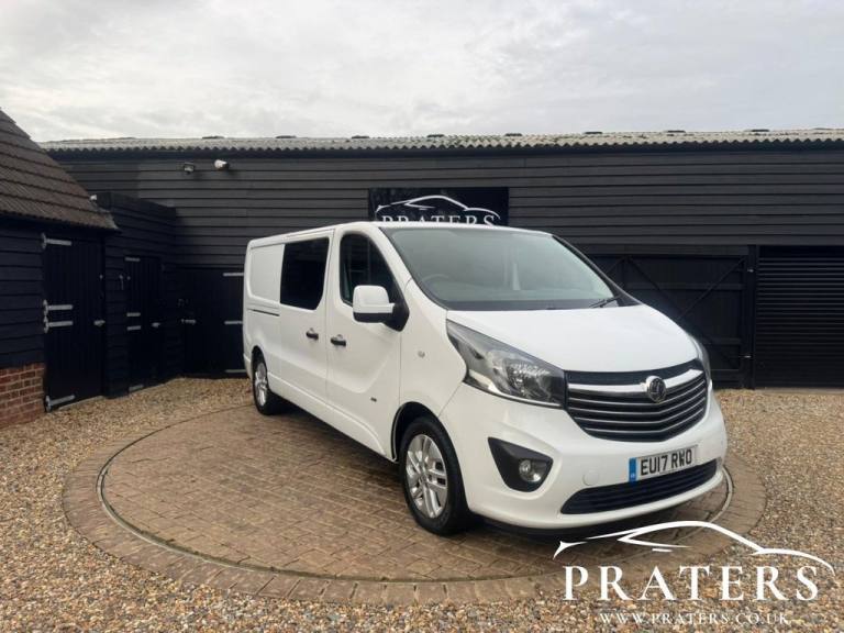 2017 Vauxhall Vivaro 2900 1.6CDTI BiTurbo 125PS Sportive H1 D/Cab PANEL VAN DIESEL Manual