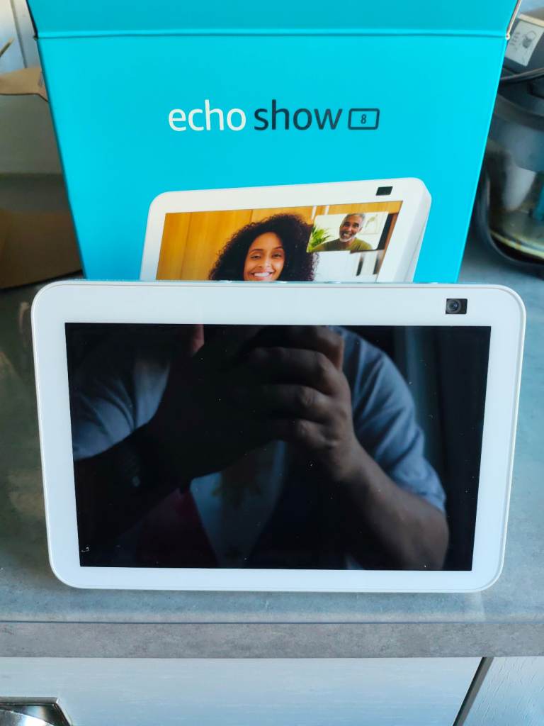 Amazon Echo Show 8 (2nd Gen) Smart Display - White