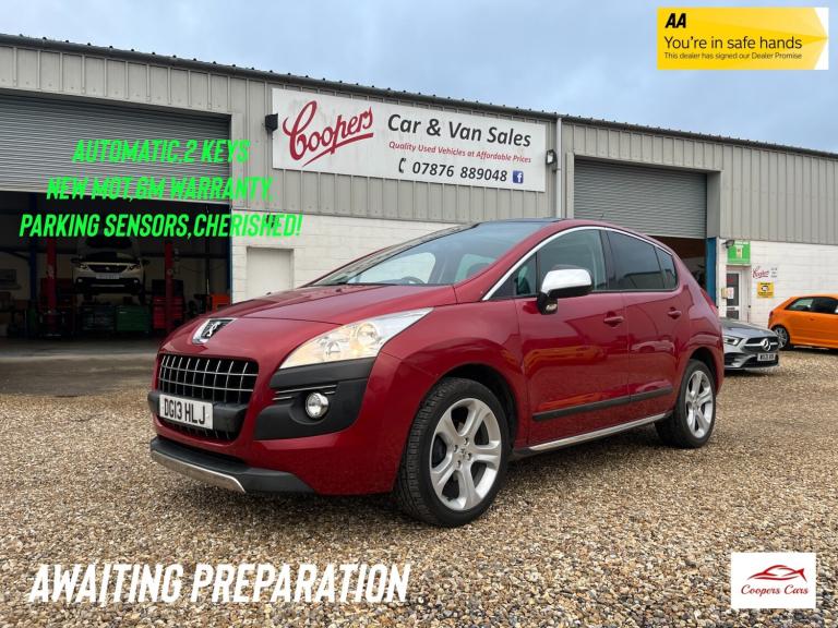 2013 Peugeot 3008 1.6 e-HDi 115 Allure 5dr EGC HATCHBACK Diesel Automatic