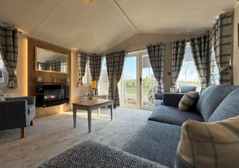 Luxury Sunseeker Spirit Villa Holiday Home, Polperro Holiday Park Cornwall.
