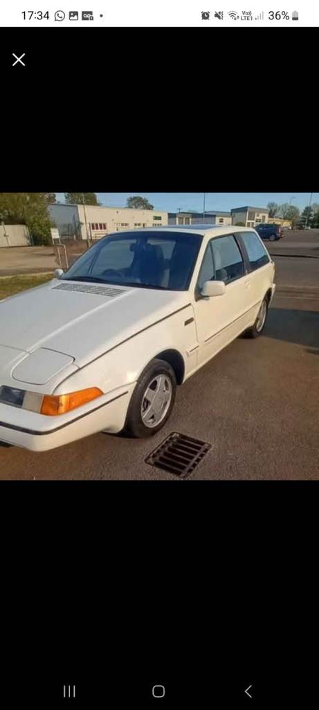 Volvo, 480, 1992, Manual, petrol, 1721 (cc)