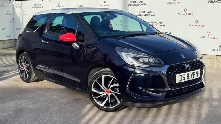 2018 DS Automobiles DS 3 1.2 PureTech Ines de la Fressange Euro 6 (s/s) 3dr HATCHBACK Petrol Manual