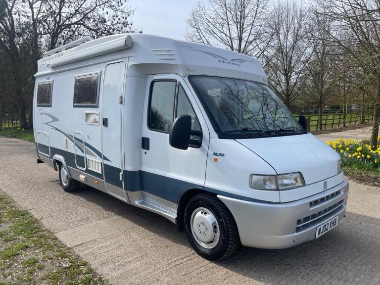 2002 Fiat Ducato HOBBY MOTORHOME 4 BERTH   Diesel Manual