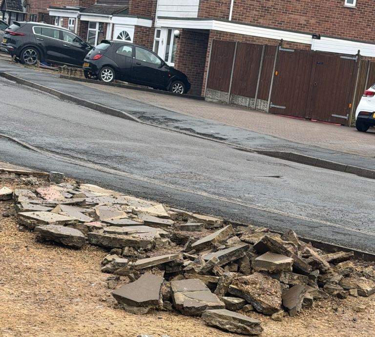 Rubble/ hardcore bagged up 