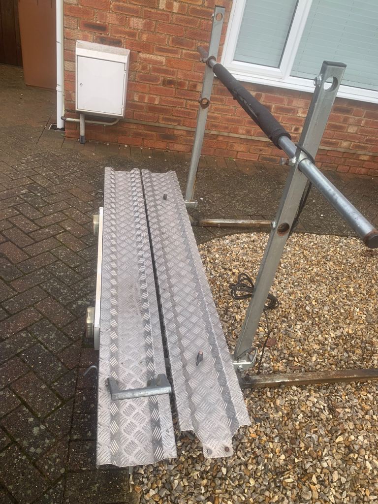 150kg Motorhome Single Scooter Rack