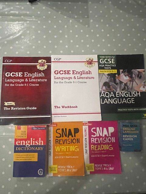 New CGP GCSE AQA English Language Revision Books