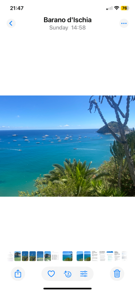 Scuba Diving on the beautiful Island of Ischia Italy