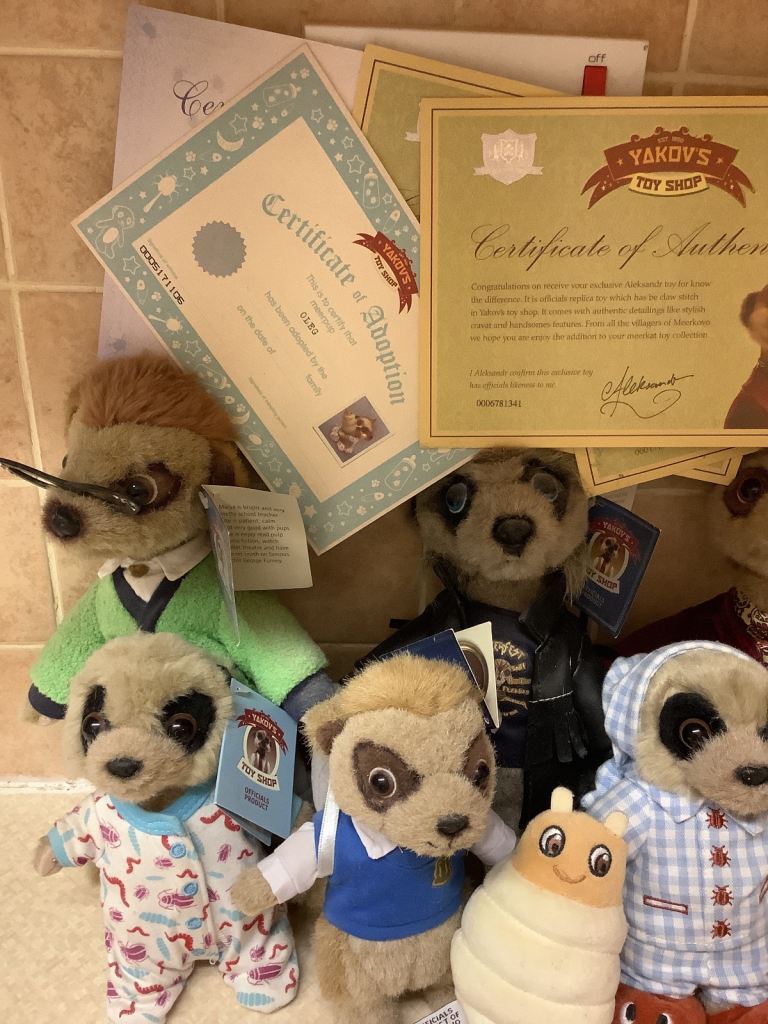 Meerkat collection of 6 