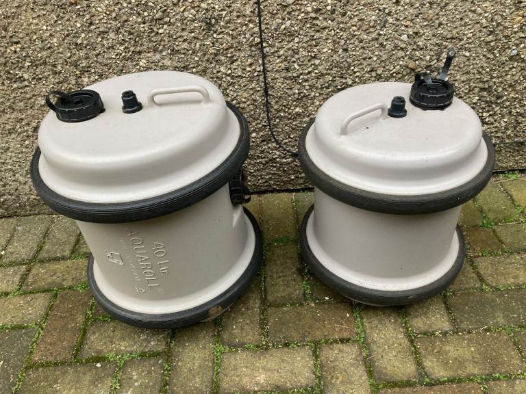 Aquaroll barrels and wastemaster