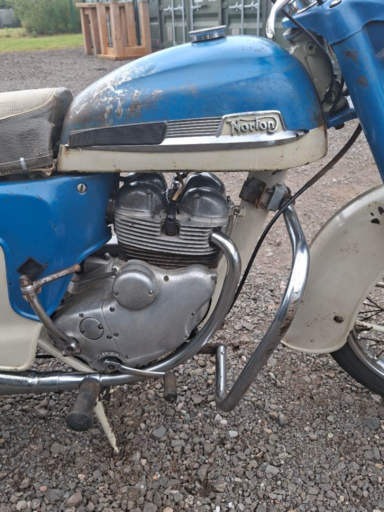 Norton 250cc 1960s Jubilee Barn find 