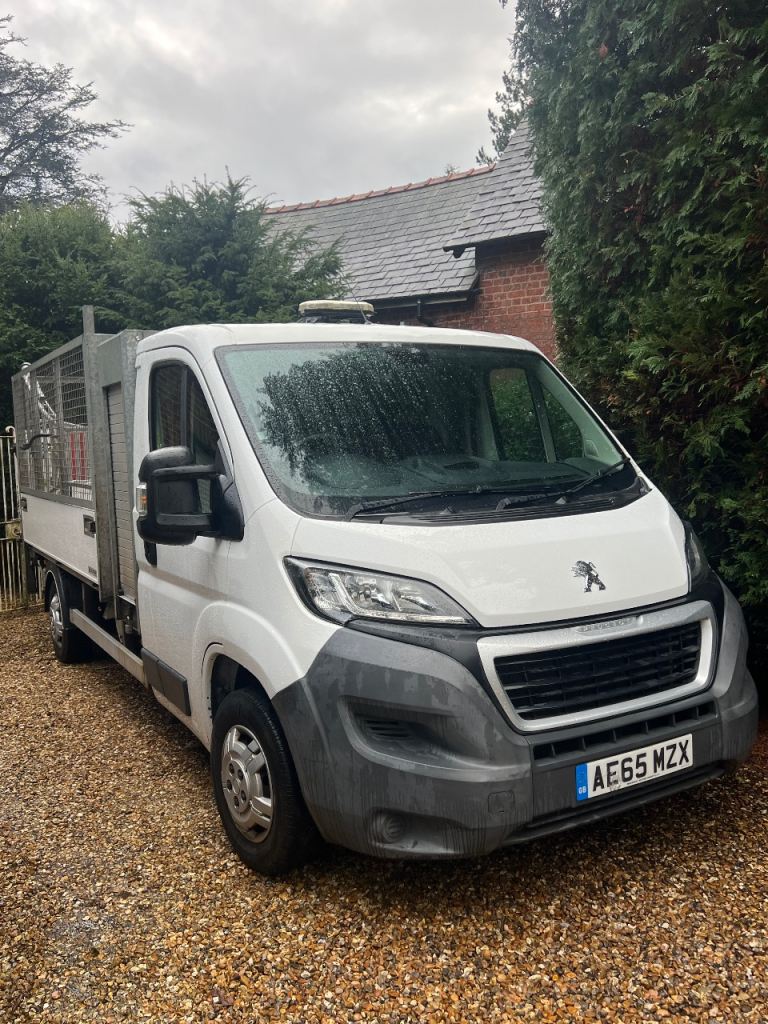 LOW MILEAGE 2015 Peugeot BOXER Tipper Van