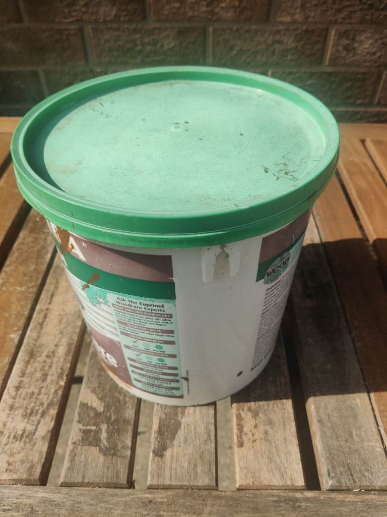 Rustic Brown Wood stain, 6L, 80+% full