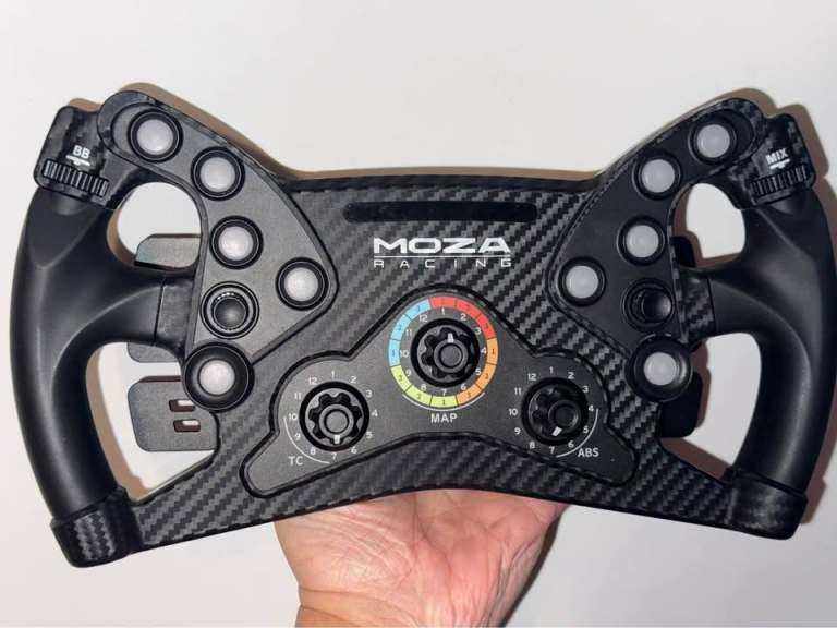 Moza KS Formula style Steering wheel Sim Racing rim