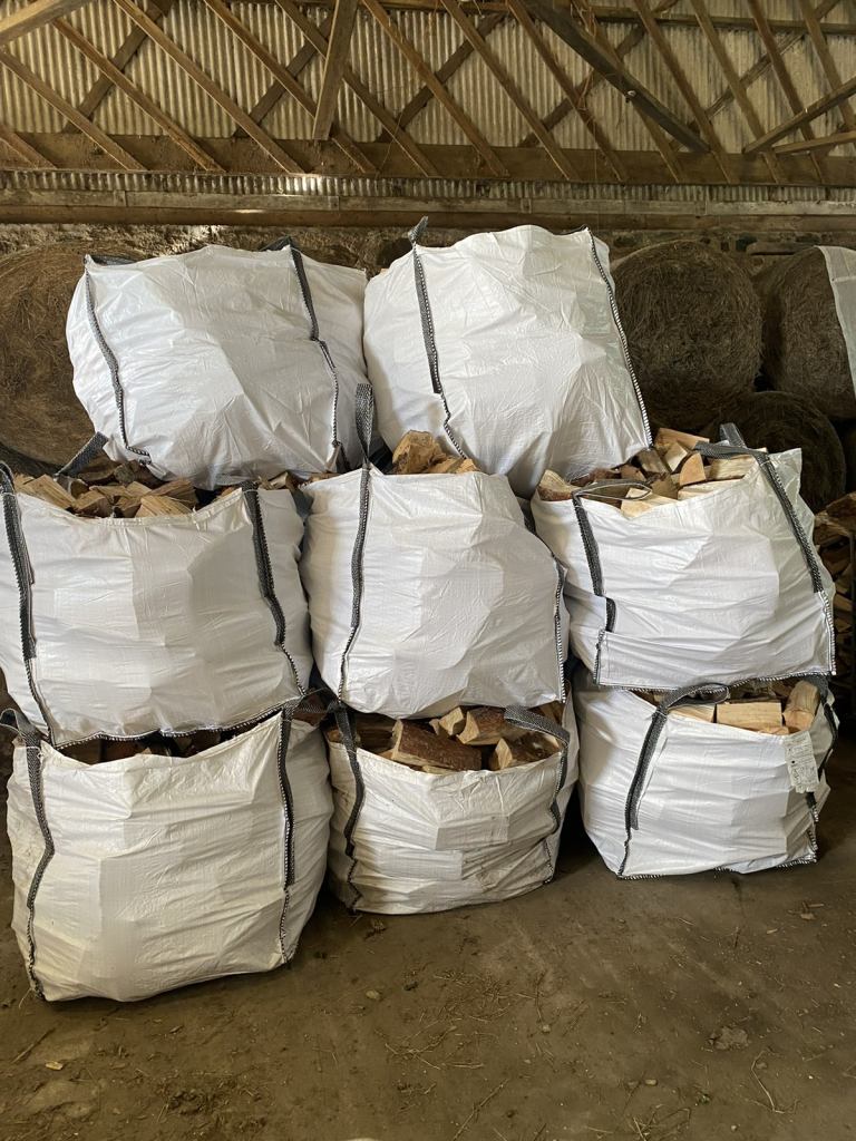 Bulk bags of Firewood