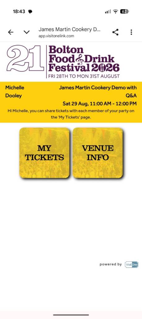 James Martin meet & Greet 