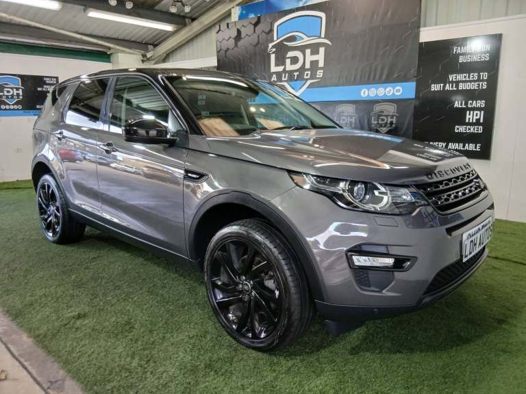 2016 Land Rover Discovery Sport 2.0 TD4 HSE Black SUV Diesel Automatic