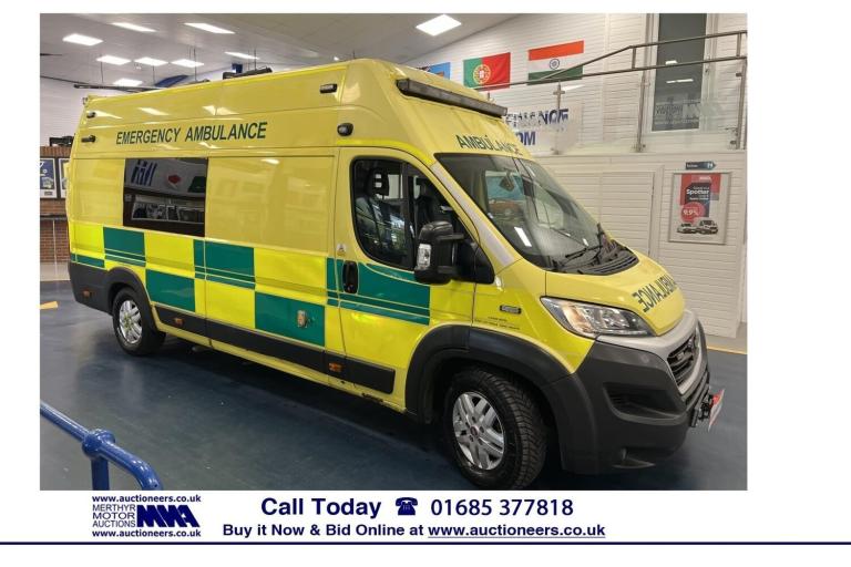 2017 Fiat Ducato 3.0 MULTIJET POWER 180PS AMBULANCE / CAMPER. ------------------------------ NA D...