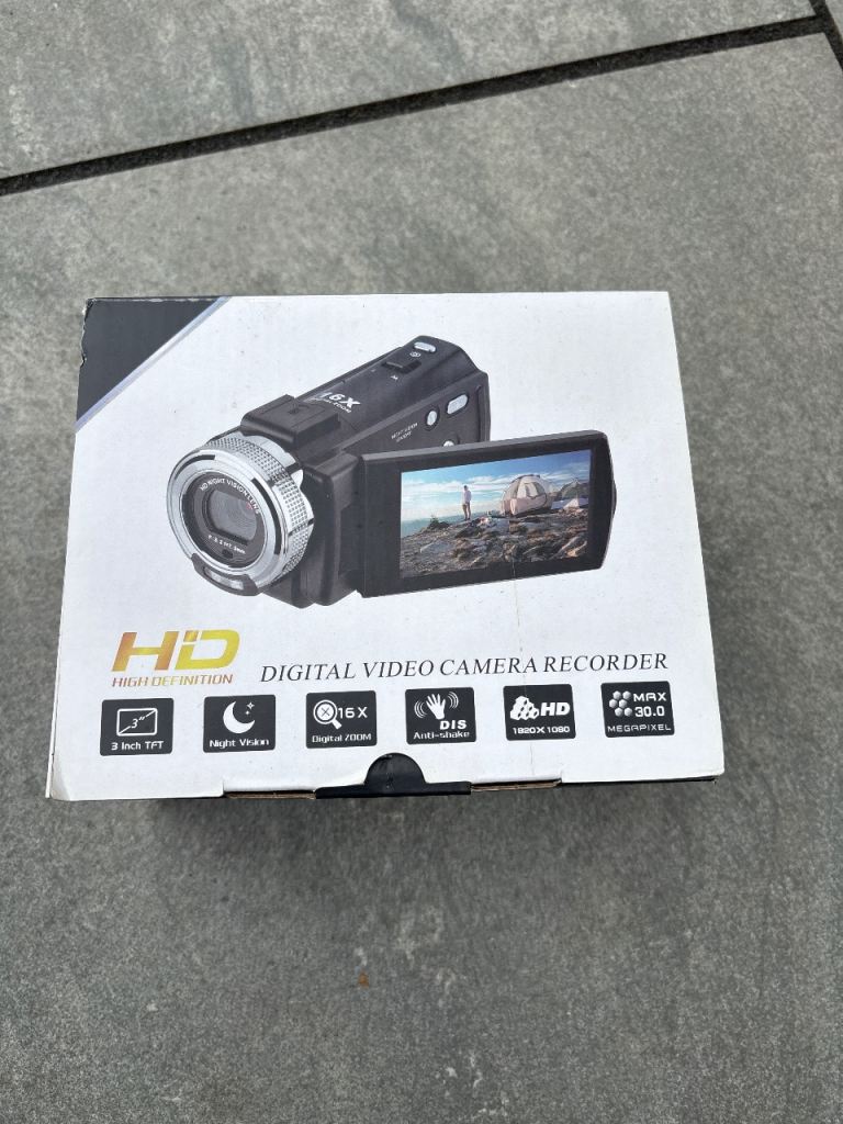 HD Digital Video Camera Recorder - New in Box