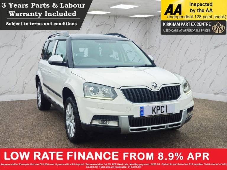 2014 Skoda Yeti 1.2 TSI Elegance 5dr DSG HATCHBACK PETROL Automatic
