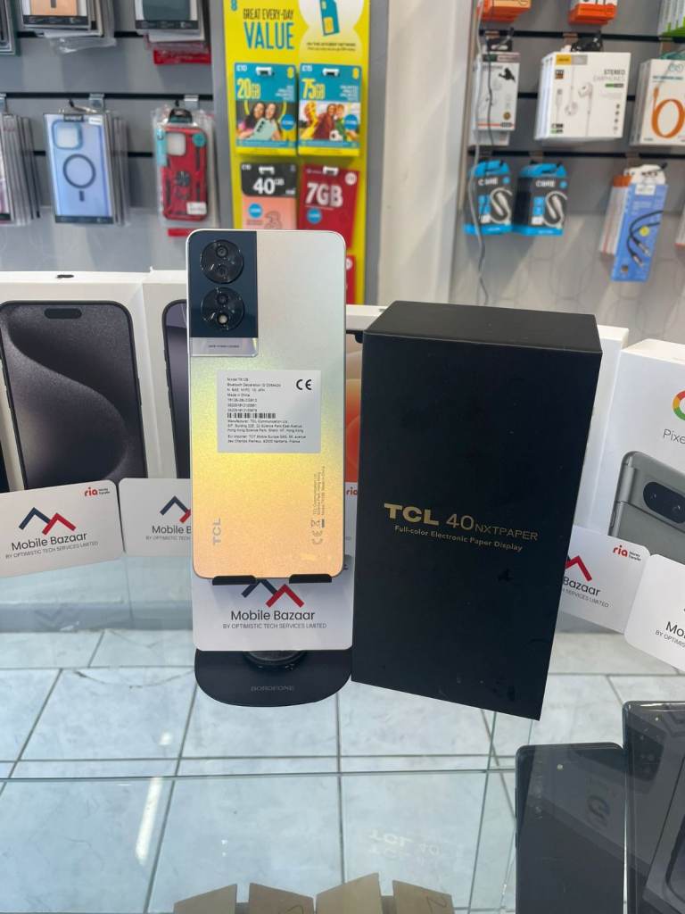 TCL 40 NXTpaper 256GB New Android ANY SIM Great Condition Old Trafford Manchester M169NF
