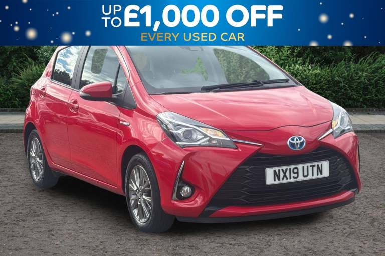 Toyota Yaris 1.5 Vvt H Icon Hatchback 5dr Petrol Hybrid E CVT Euro 6 s/s 100 Ps