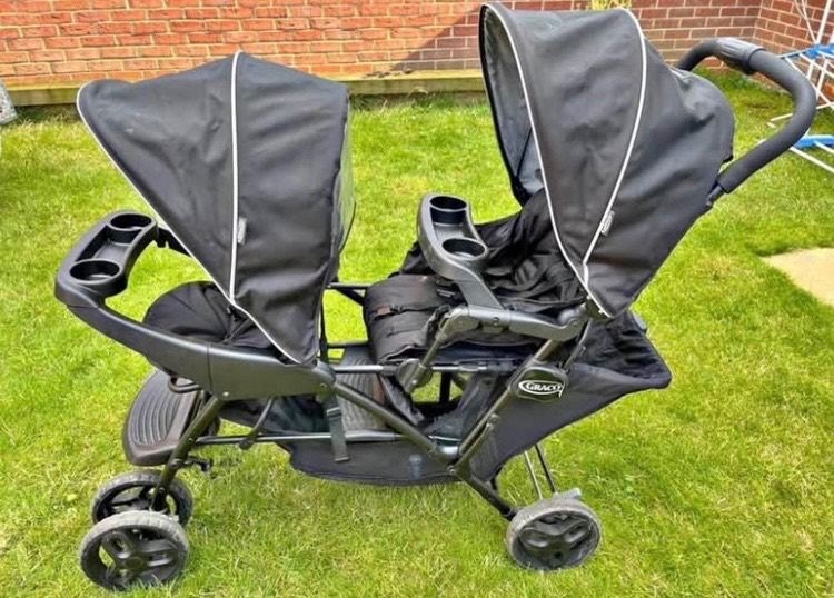 Graco stadium double pram
