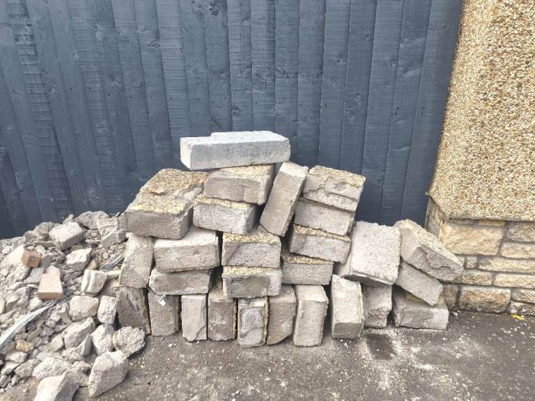 Free Concrete Blocks / Bricks for Garden or Building