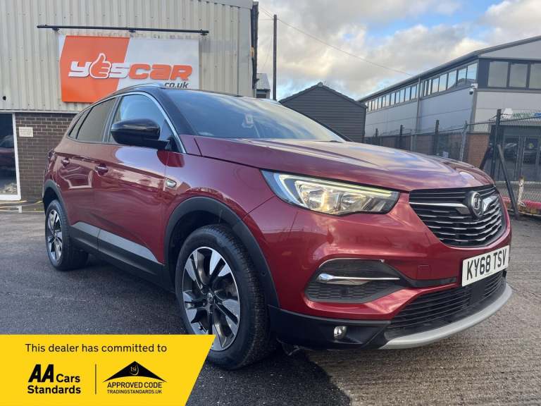 2018 Vauxhall Grandland X 1.2 Turbo Sport Nav Euro 6 (s/s) 5dr HATCHBACK Petrol Manual