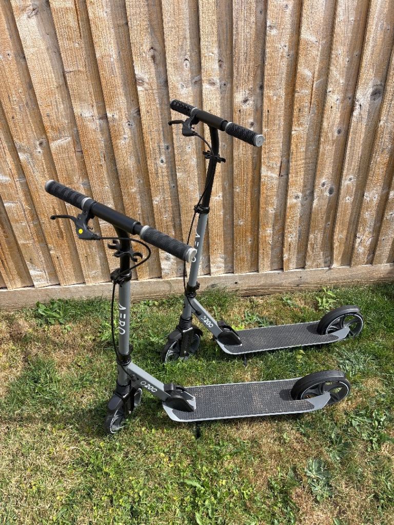 2 Grey scooter