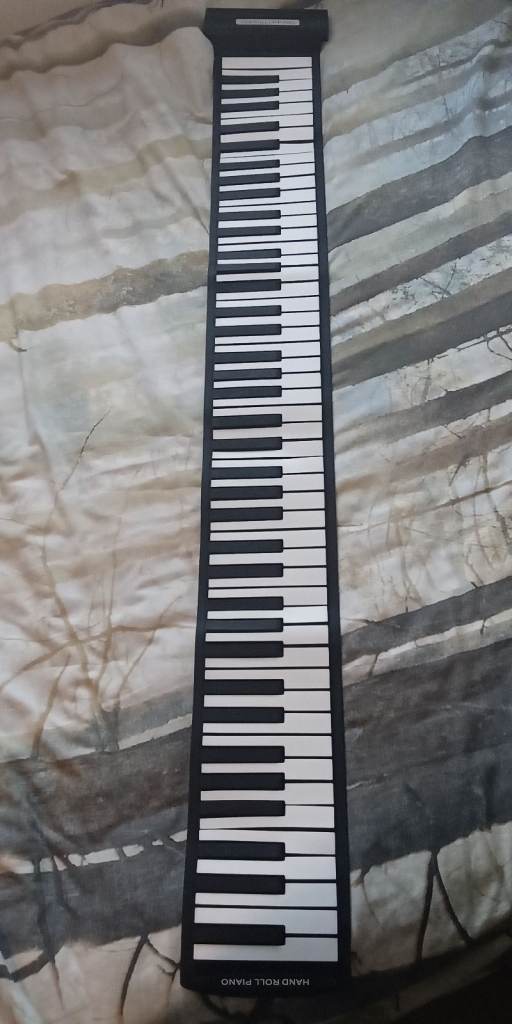 Silicon Flexible Roll Up Piano