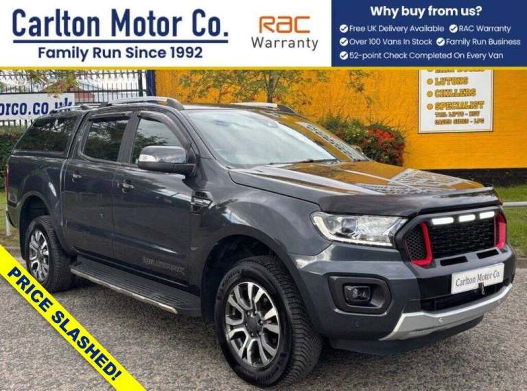 2022 Ford Ranger 2.0 EcoBlue Wildtrak Pickup Double Cab 4dr Diesel Auto 4WD Euro 6 (s/s) (21 Pick...