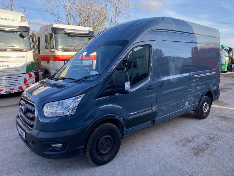 2021 71 REG FORD TRANSIT 350 TREND LWB 2.0 DIESEL Ecoblue DAMAGED SALVAGE