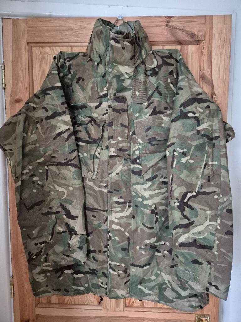 British Army Waterproof Combat Jacket MVP MTP DP 