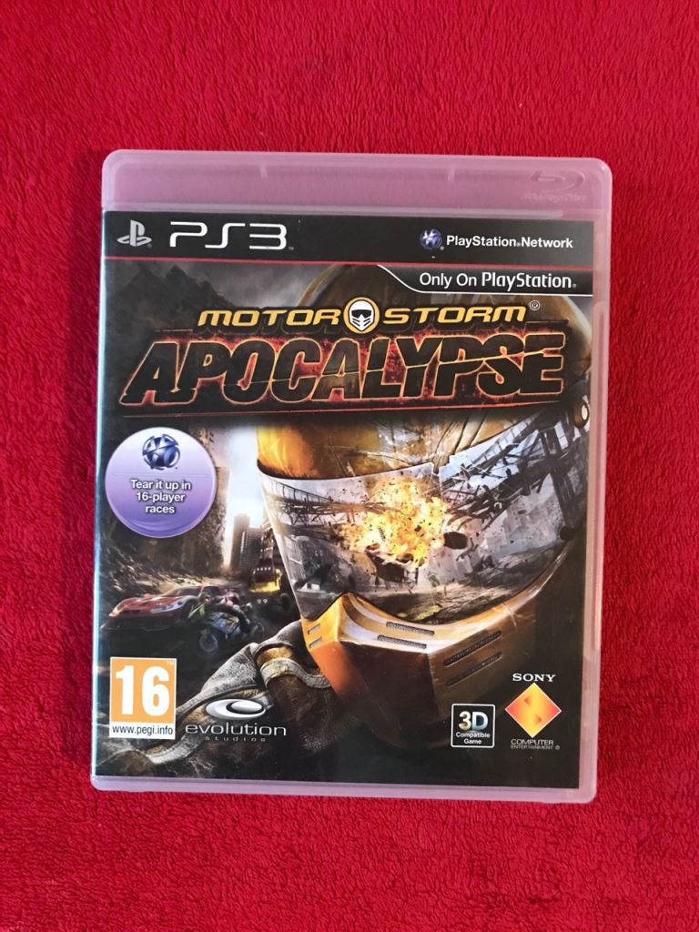 MotorStorm Apocalypse PS3 Game – Good Condition