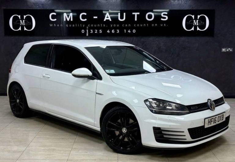 2016 Volkswagen Golf 2.0 TDI BlueMotion Tech GTD Hatchback 3dr Diesel Manual Euro 6 (s/s) (184 p ...