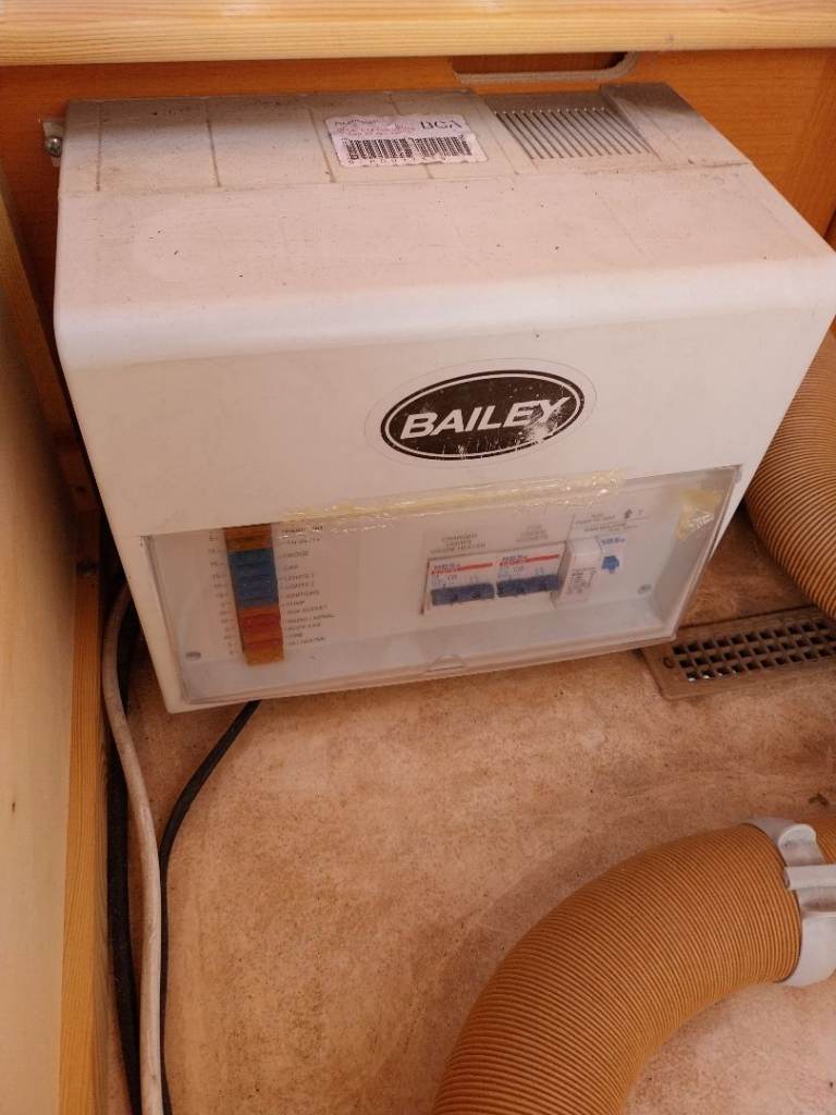 Bailey caravan distribution unit